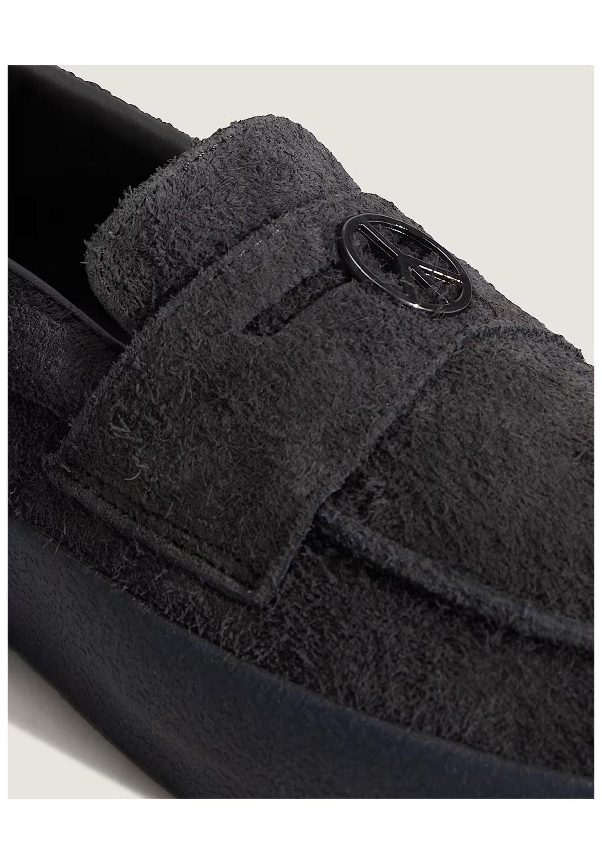 Vans Skate Loafer Schuhe Jungs fadedblack – Oberansicht