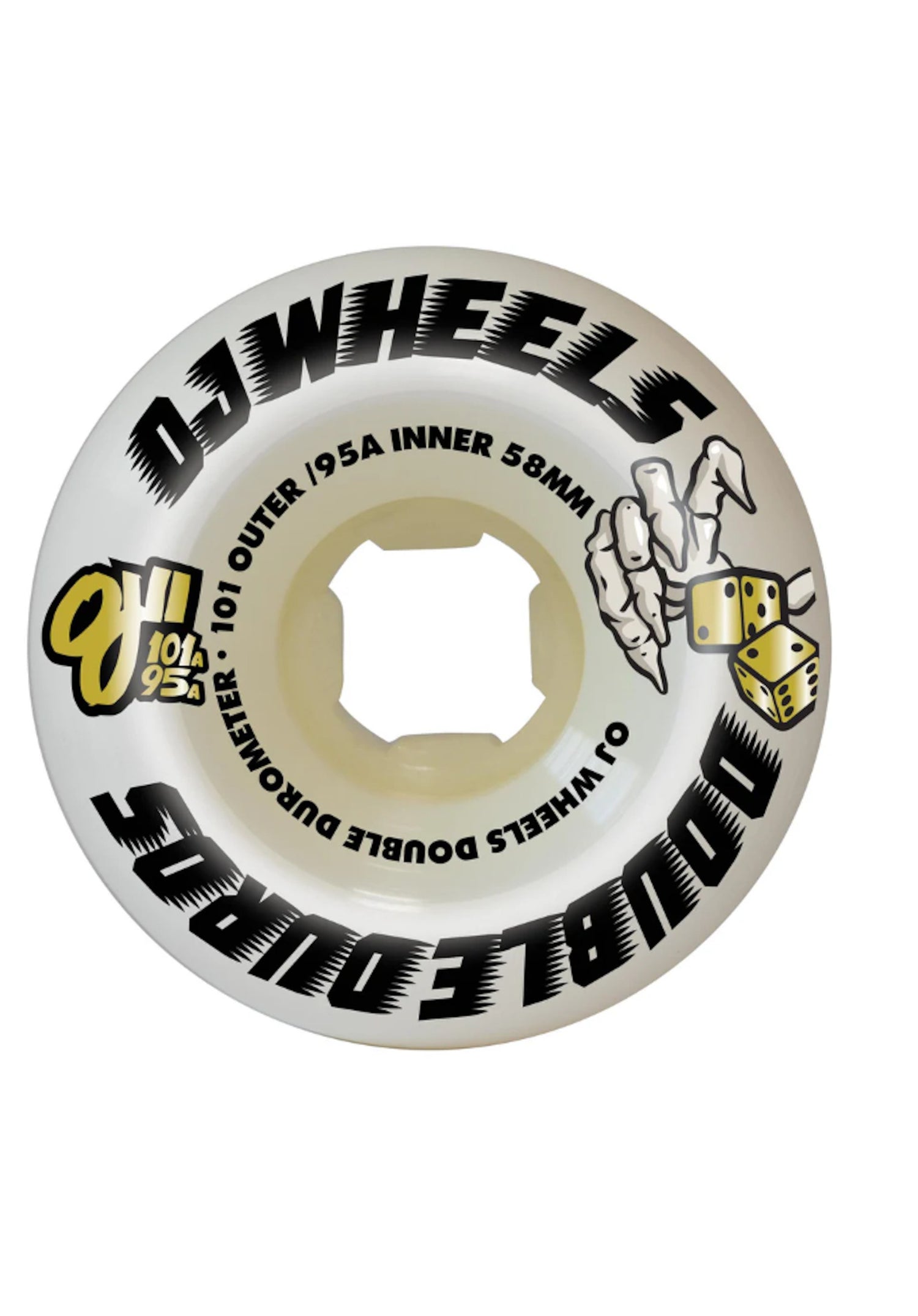 Double Duro Mini Combo 101A/95A white Vorderansicht Zoom Image