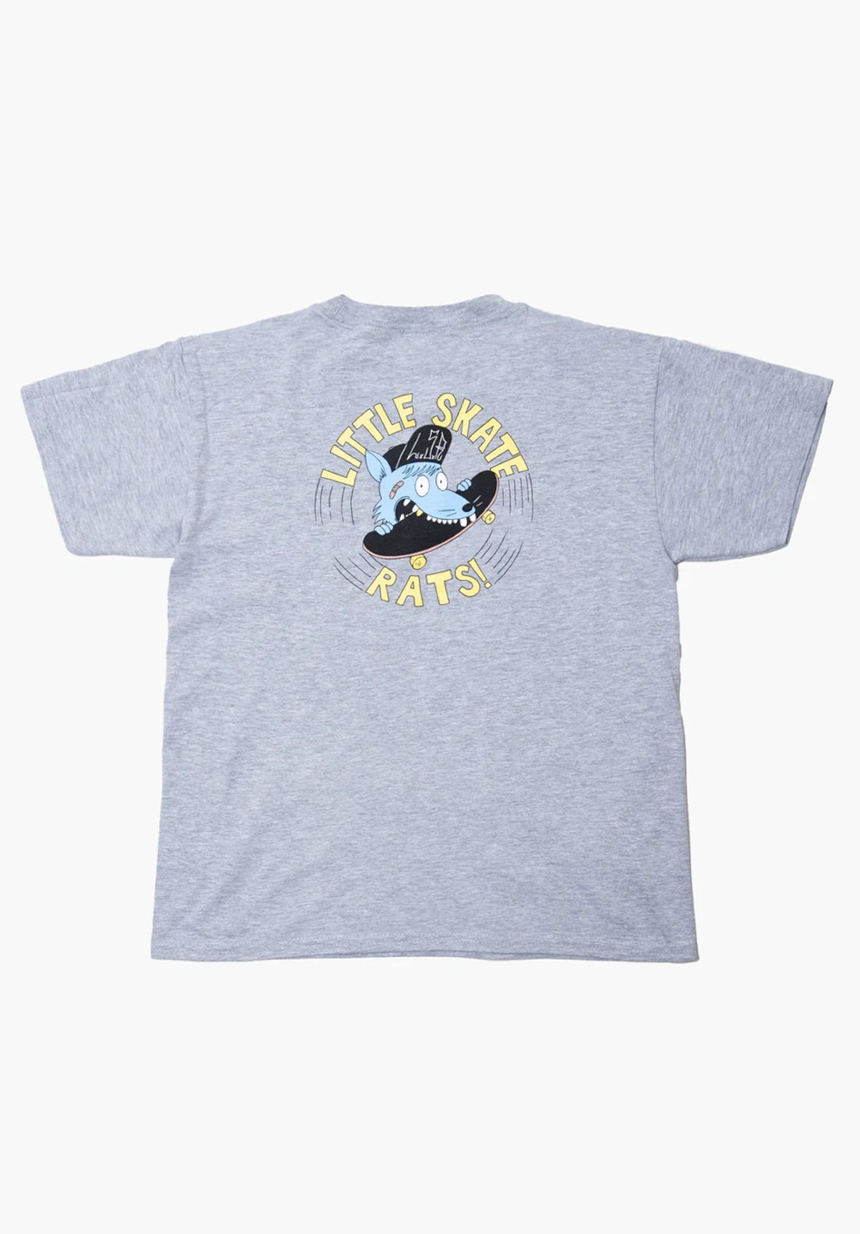 Stacked Logo greymottled Rueckenansicht