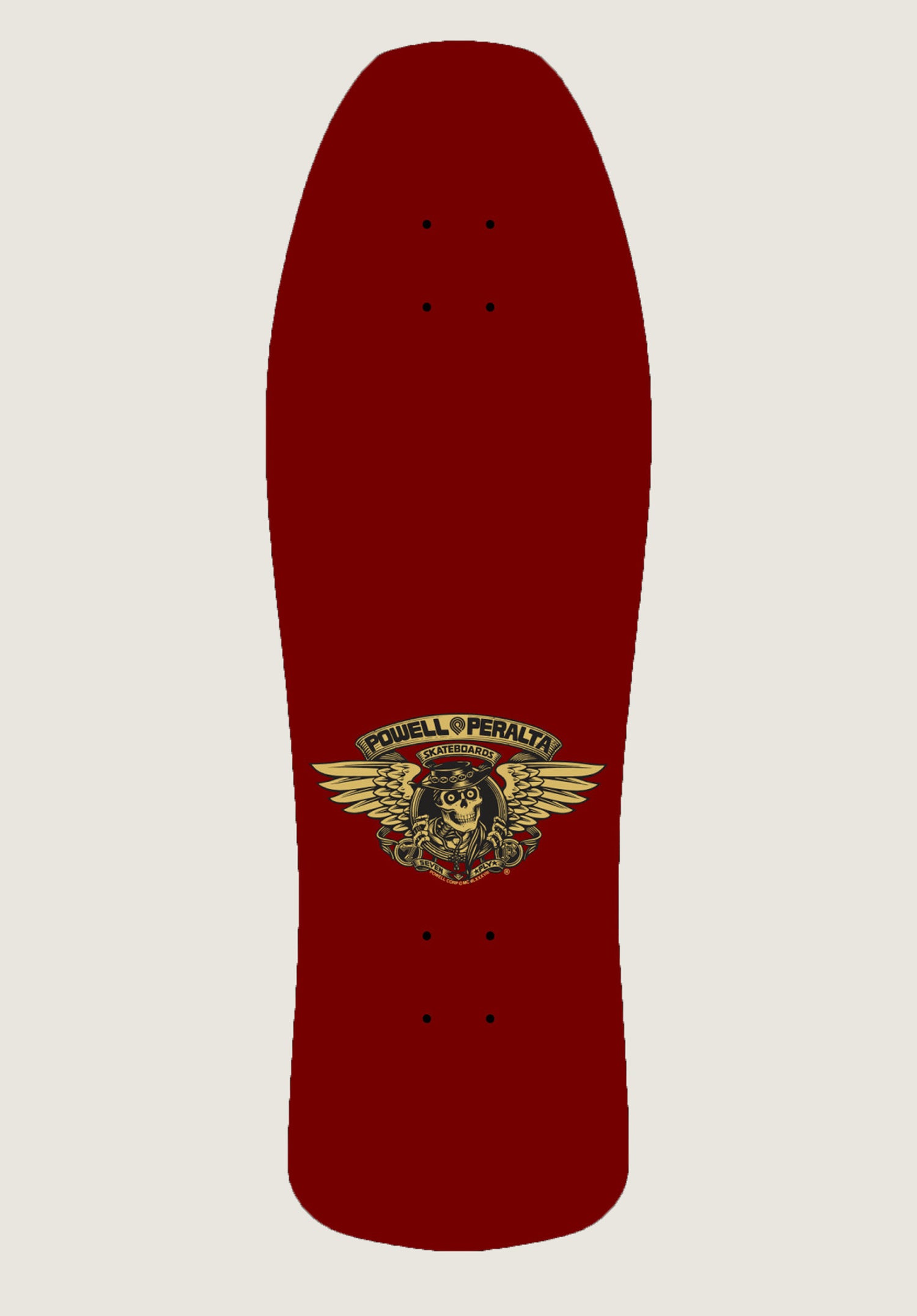 Ray Underhill Chain & Cross burgundy/gold-foil Rueckenansicht Zoom Image