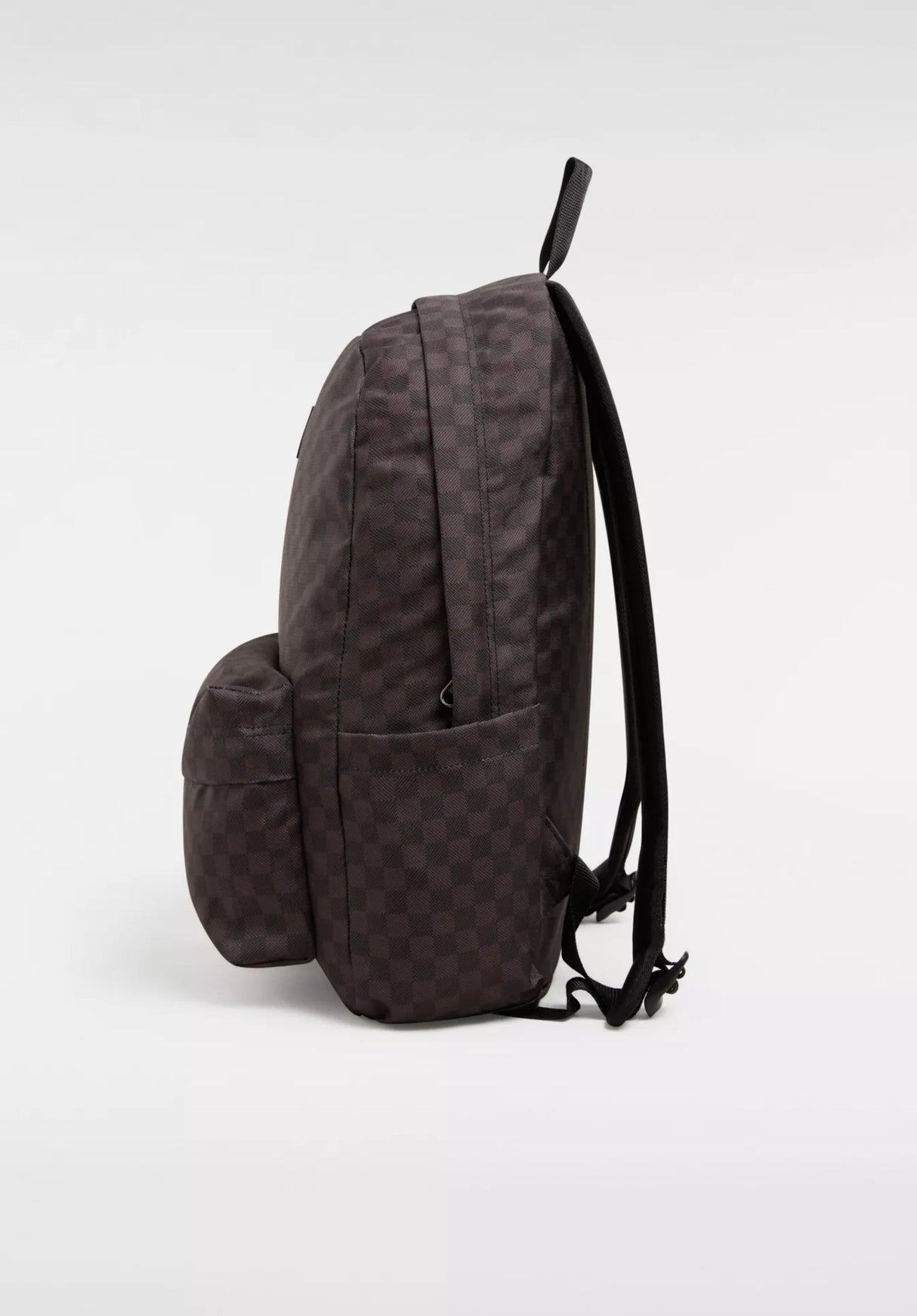 Old Skool Check Backpack black-charcoal Closeup1