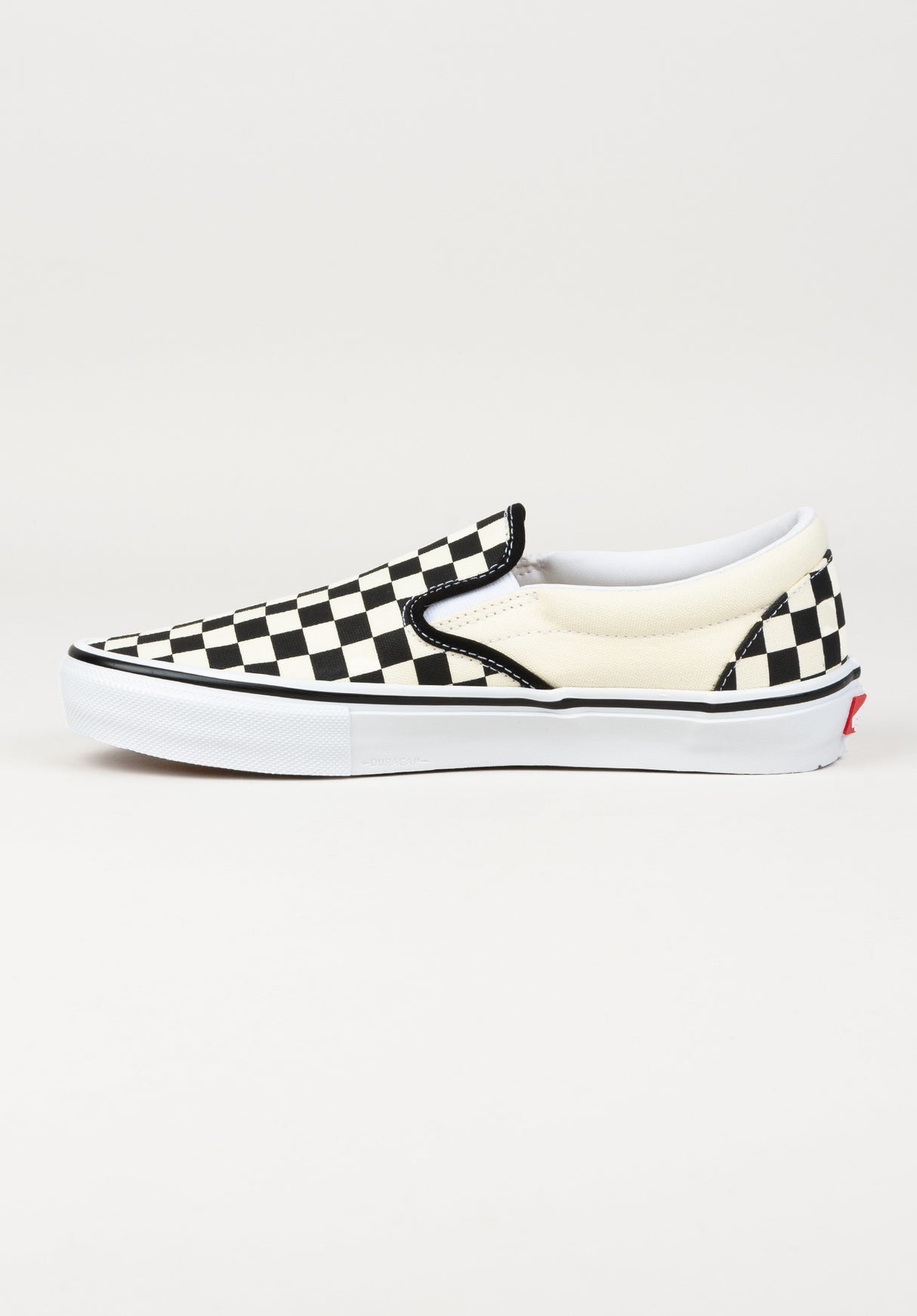 Skate Slip-On white-black-checkerboard Oberansicht