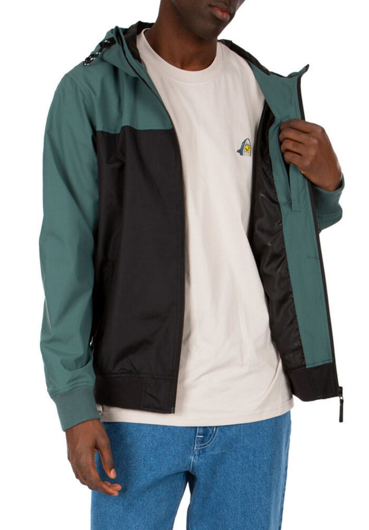 Auf Deck junglegreen Closeup1