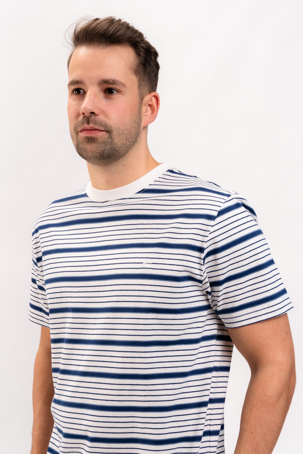 Versu navy-striped Rueckenansicht