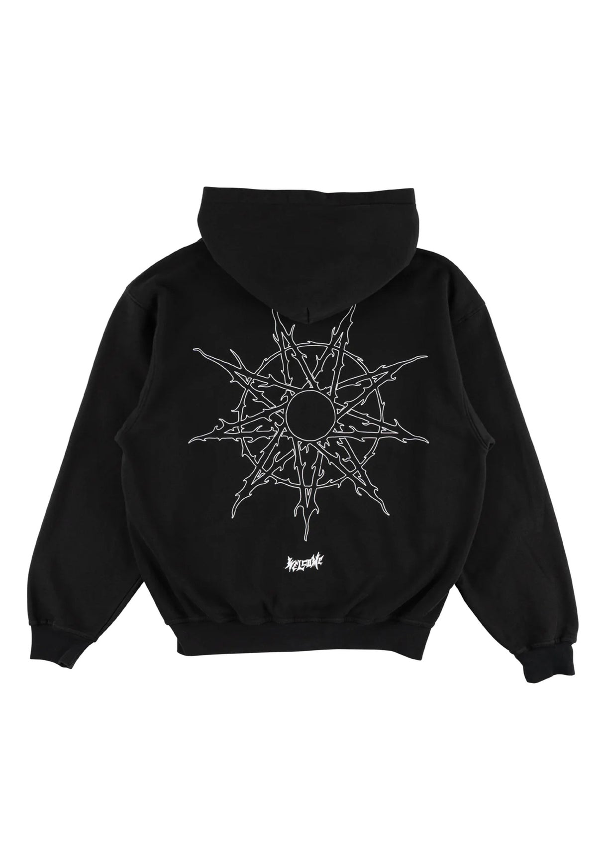 x Slipknot Nonagram Printed black Rueckenansicht