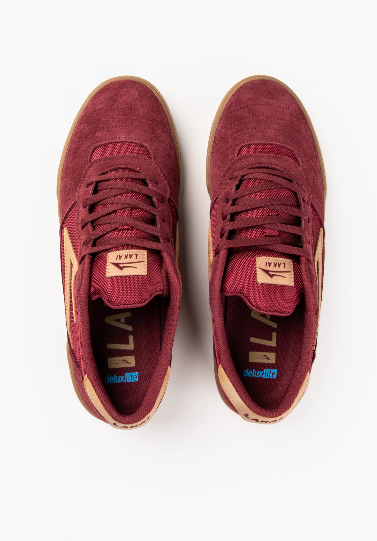 Cambridge burgundy-suede Unteransicht