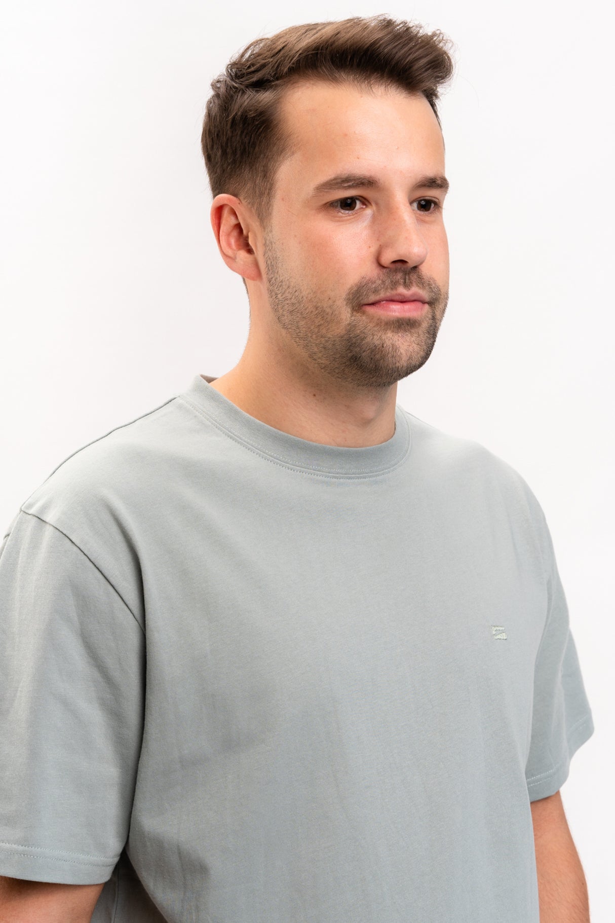 Easy Tee sage Rueckenansicht