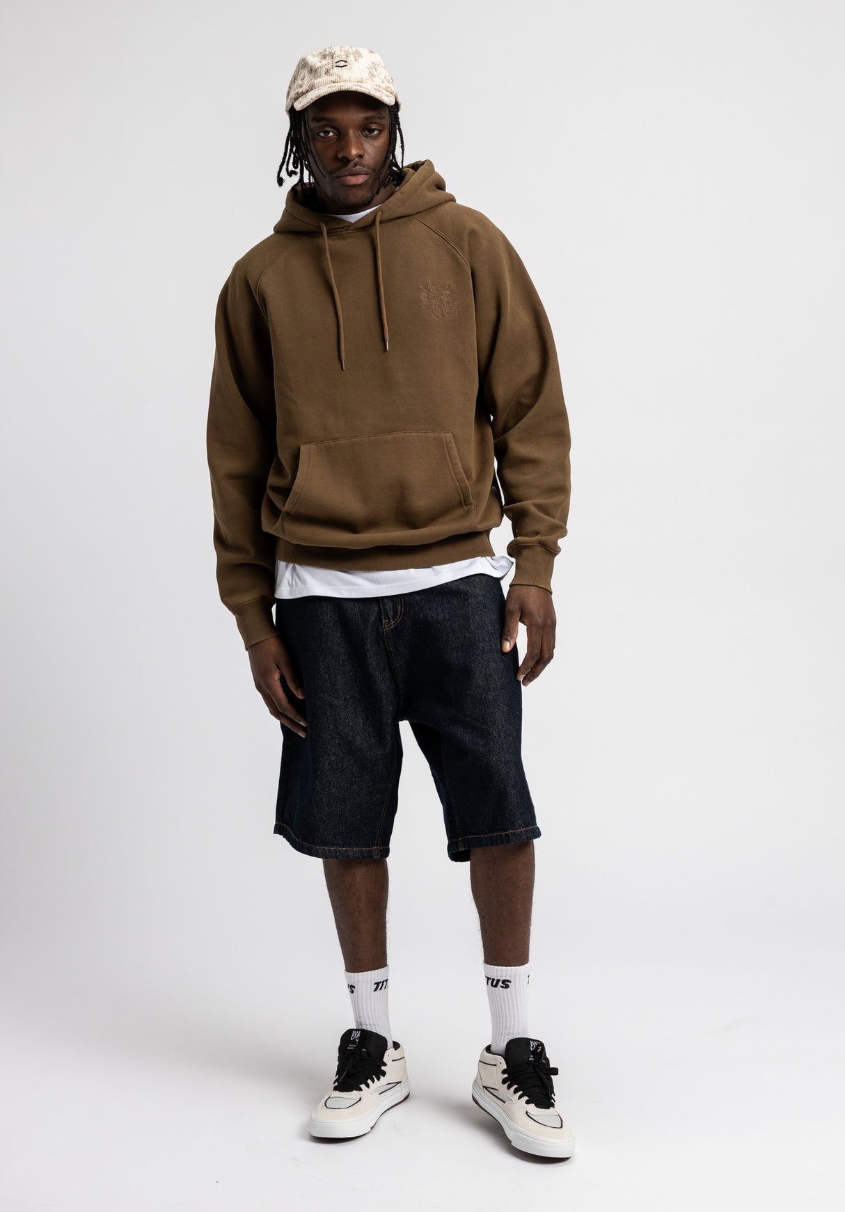 Spider olivefaded Seitenansicht