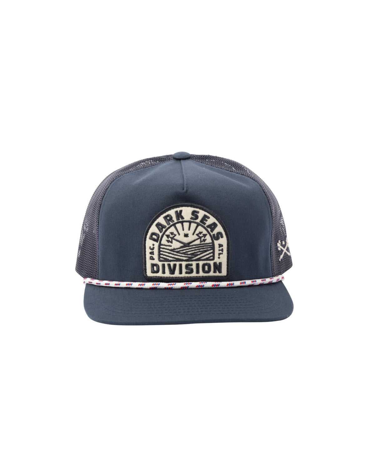 Enfield Trucker Unstructured Snapback navy Closeup2