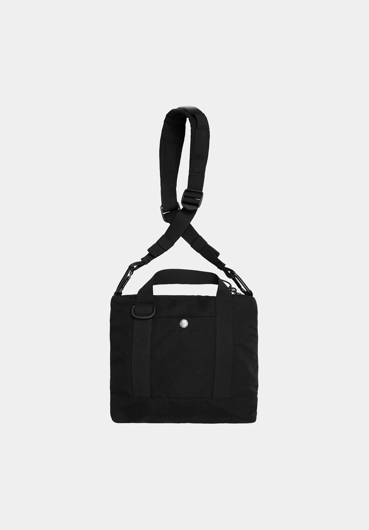 Irwin Shoulder Bag black-black-white Rueckenansicht