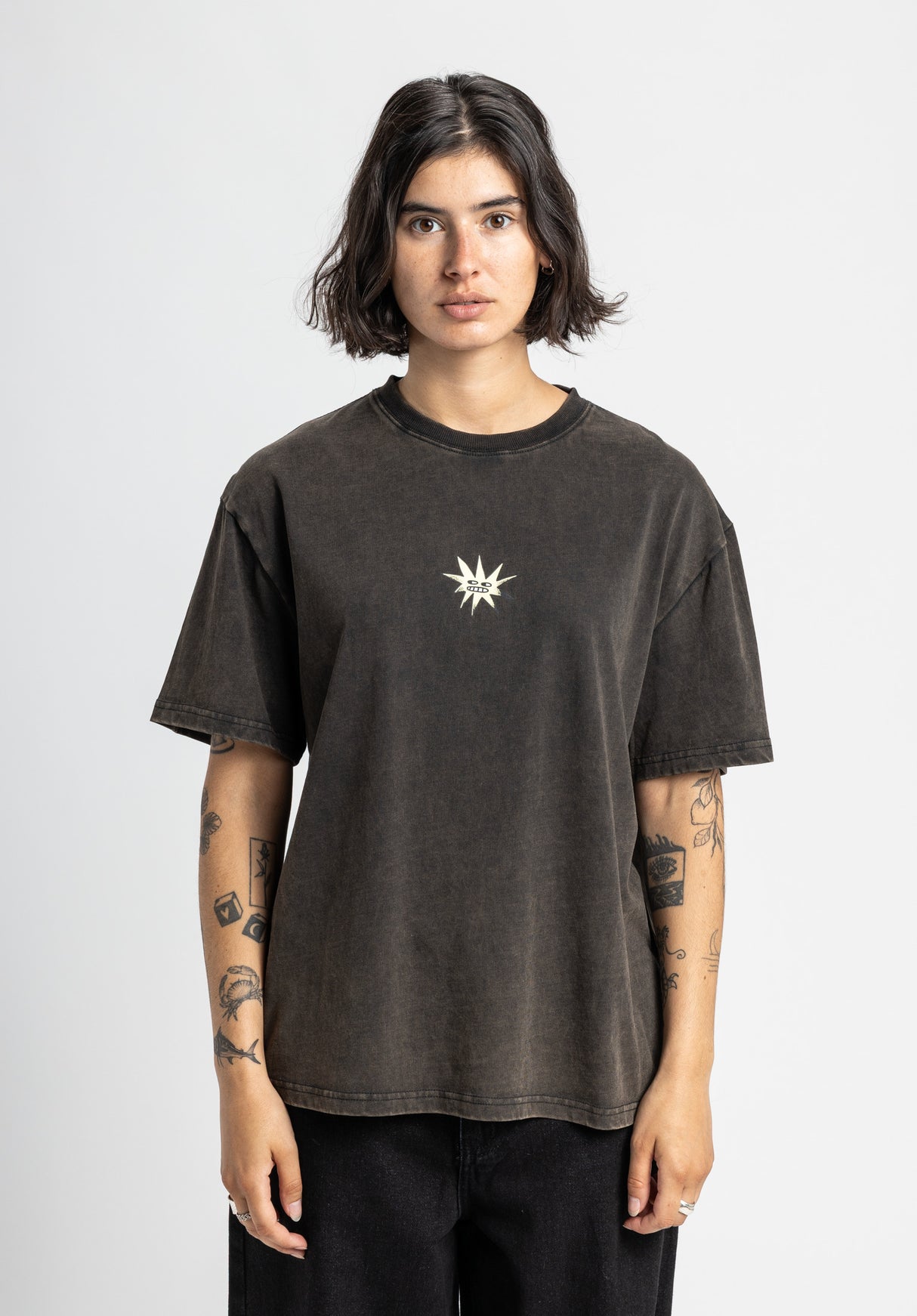 Sole blackfaded Rueckenansicht