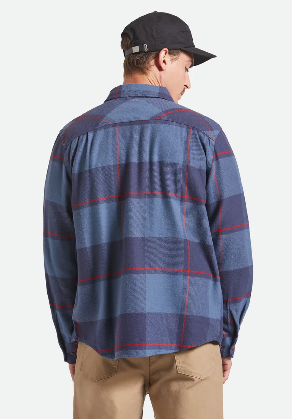 Bowery Flannel beringsea-moodindigo-adrenal Rueckenansicht