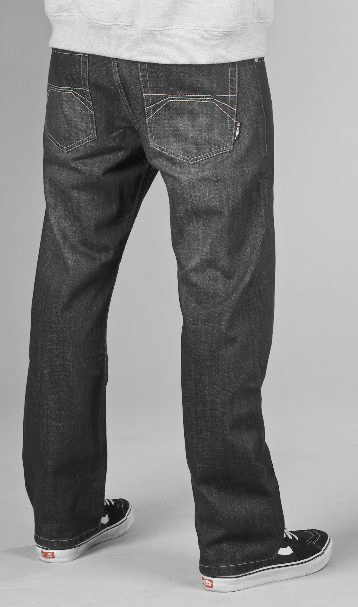 Barfly black-washed Rueckenansicht