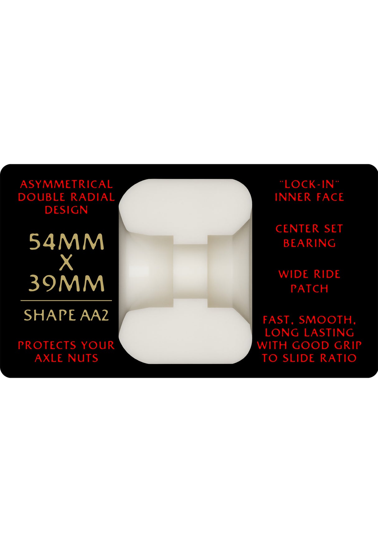 Dragons Nano Rat 93A AA2 Asymmetrical Wide Ride offwhite Rueckenansicht