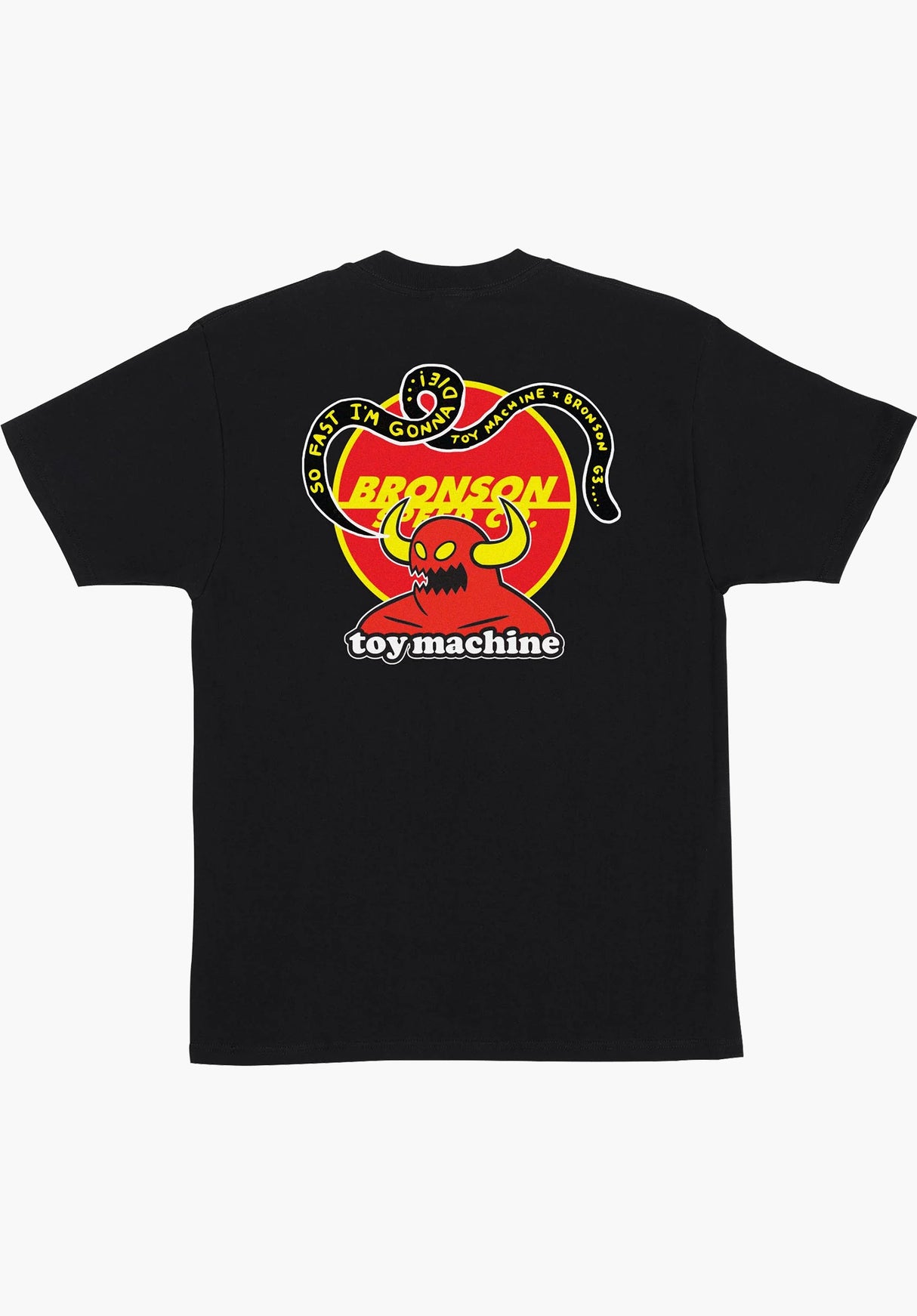 x Toy Machine black Rueckenansicht