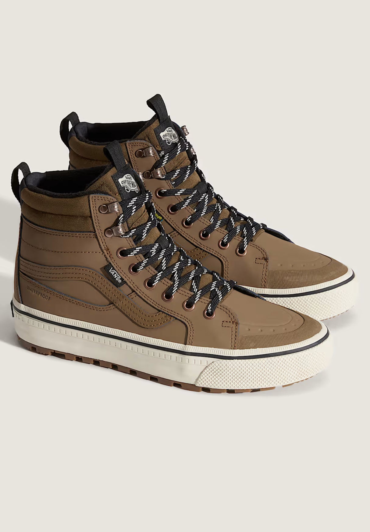 MTE Sk8-Hi Waterproof Insulated sepia-marshmallow Rueckenansicht