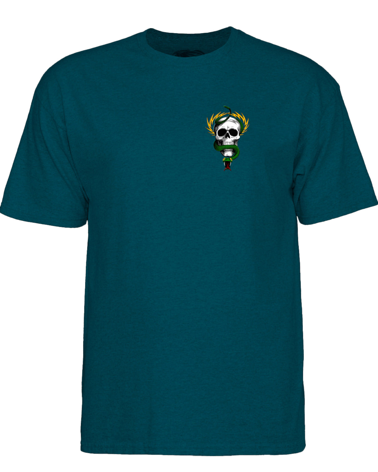 Mc Gill Skull & Snake midnightteal Rueckenansicht