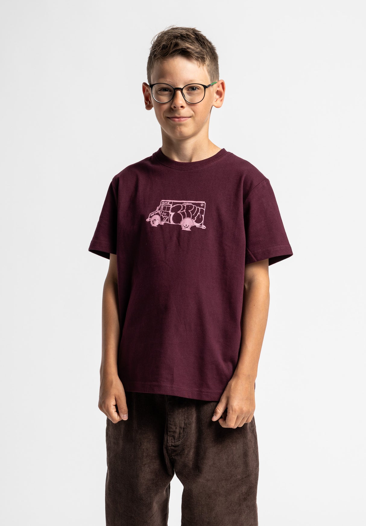 LKW Kids darkcherry Rueckenansicht