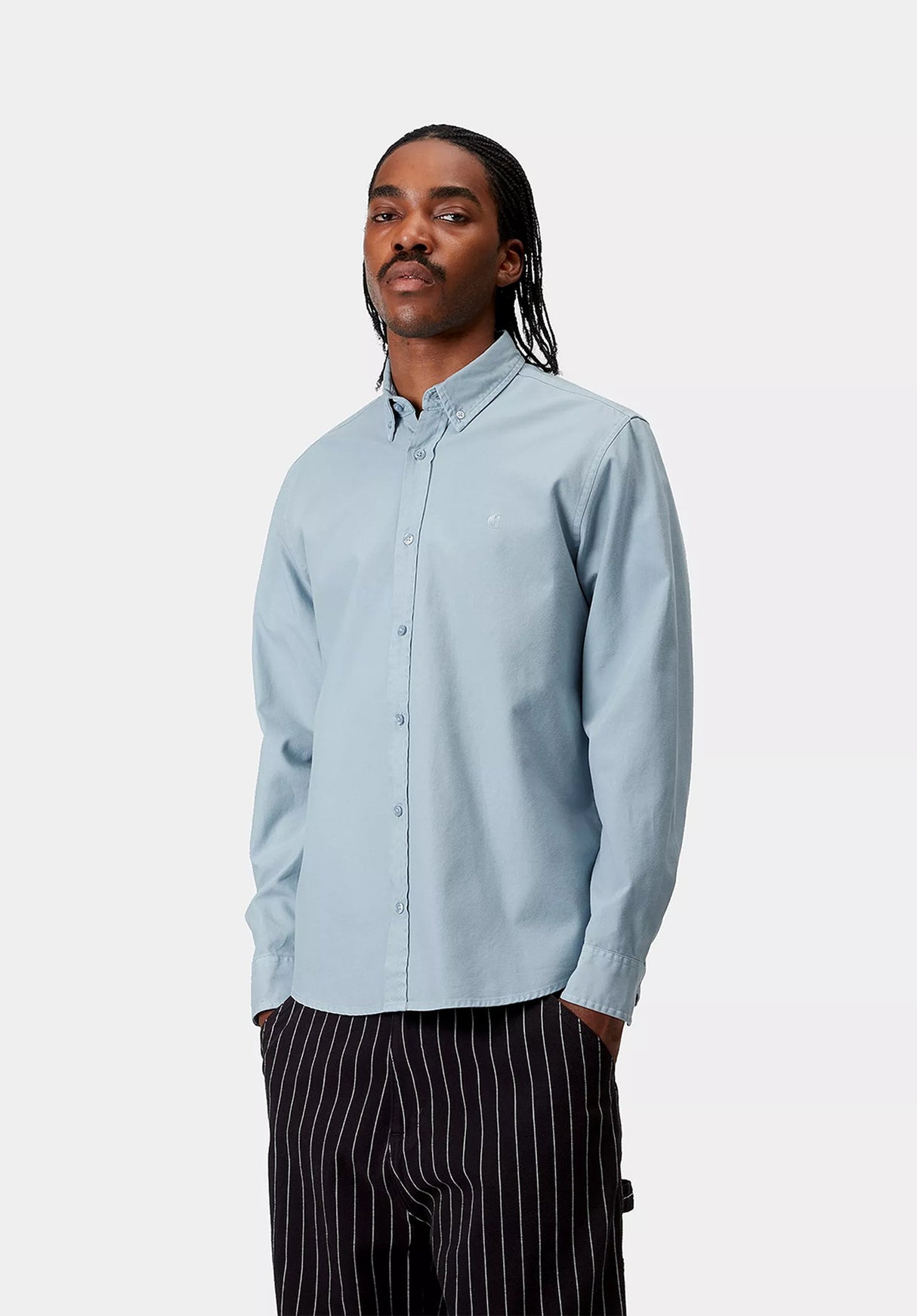 Bolton frostedblue-garmentdyed Closeup1