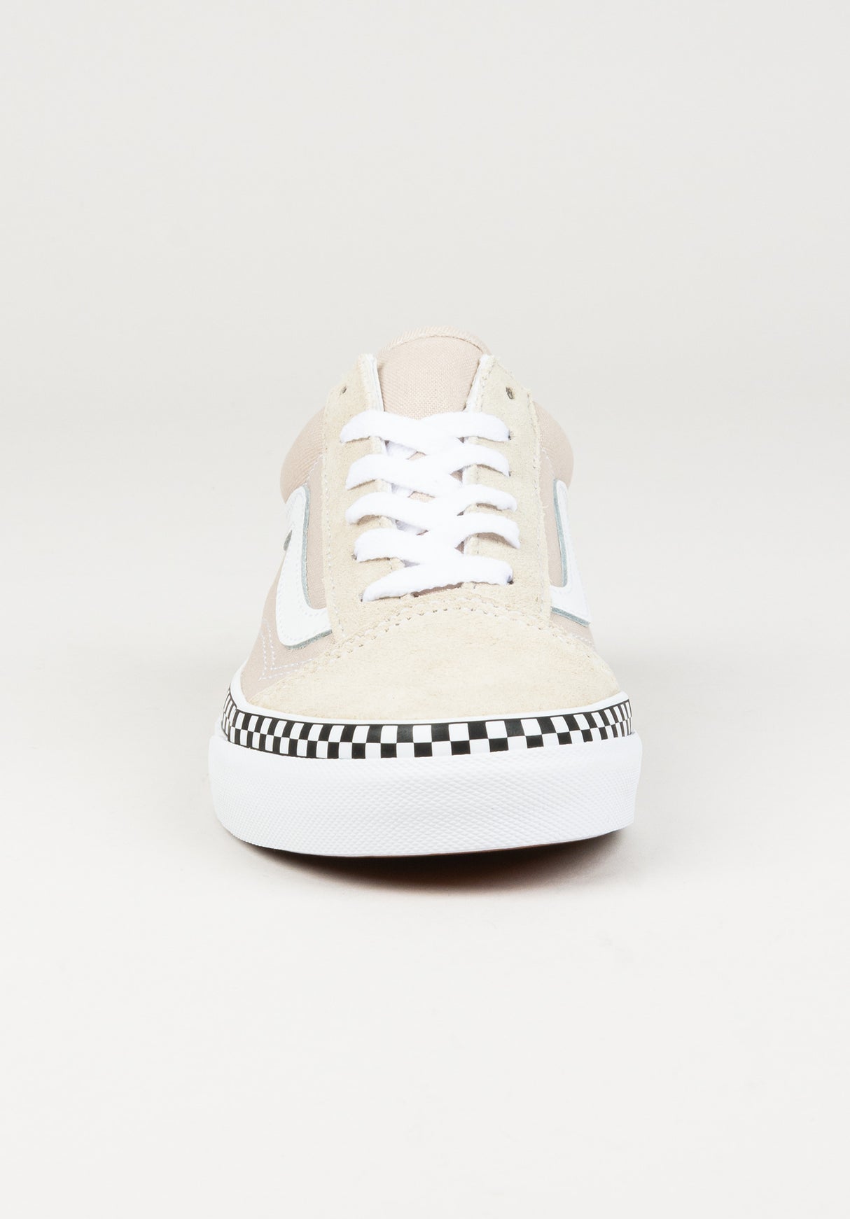 Old Skool Kids checkerboard-foxing-frenchoak Rueckenansicht