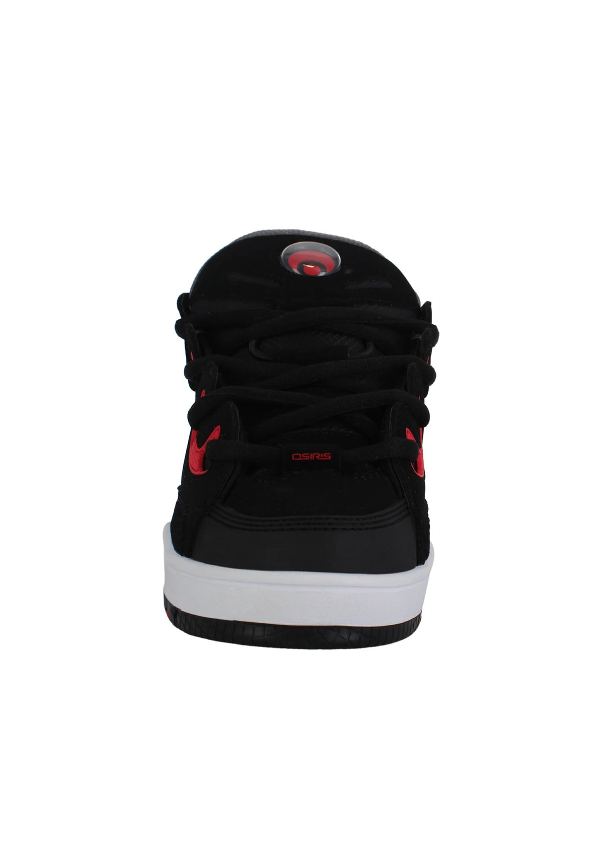 D3 E black-charcoal-red Rueckenansicht