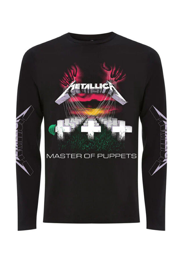 Metallica - Master of Puppets black Vorderansicht