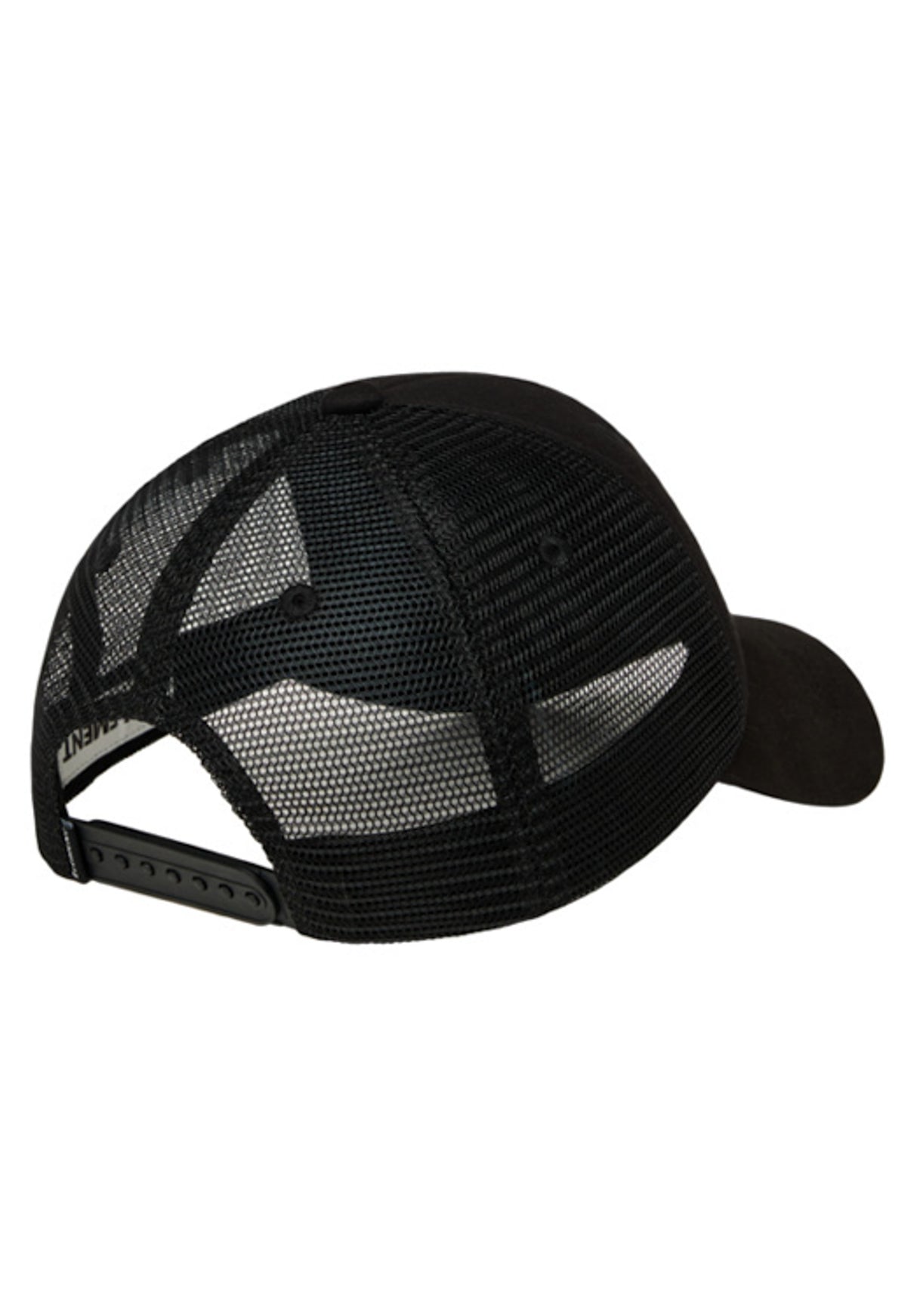 Icon Mesh Cap flintblack Rueckenansicht