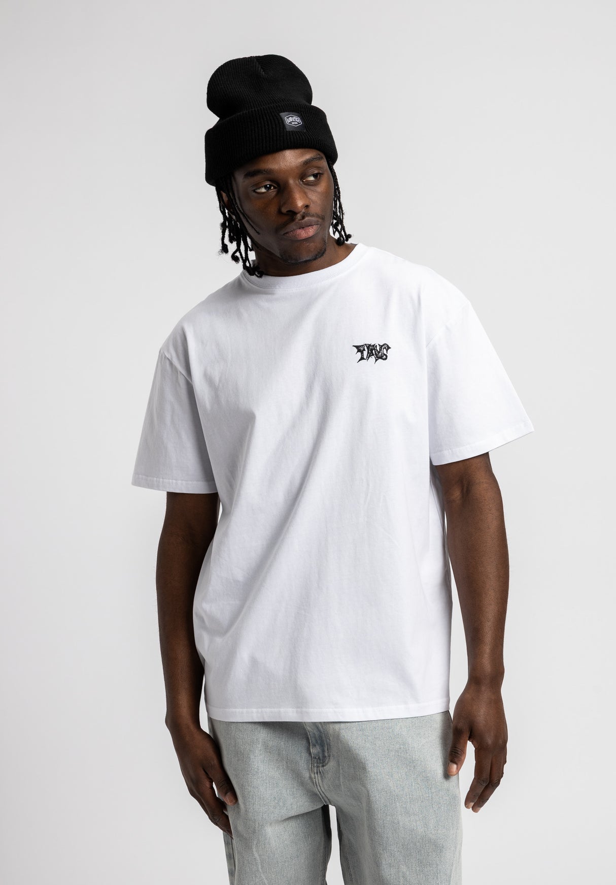 No Time white Rueckenansicht