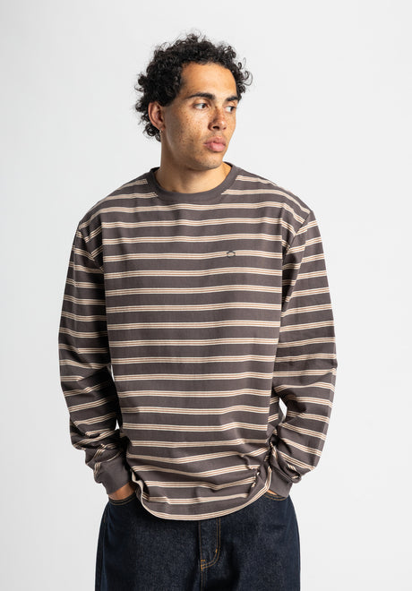 Icon Stripes brown-striped Rueckenansicht