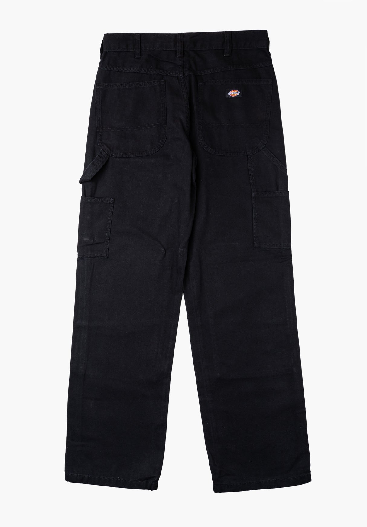 Double Knee Canvas Carpenter black Rueckenansicht