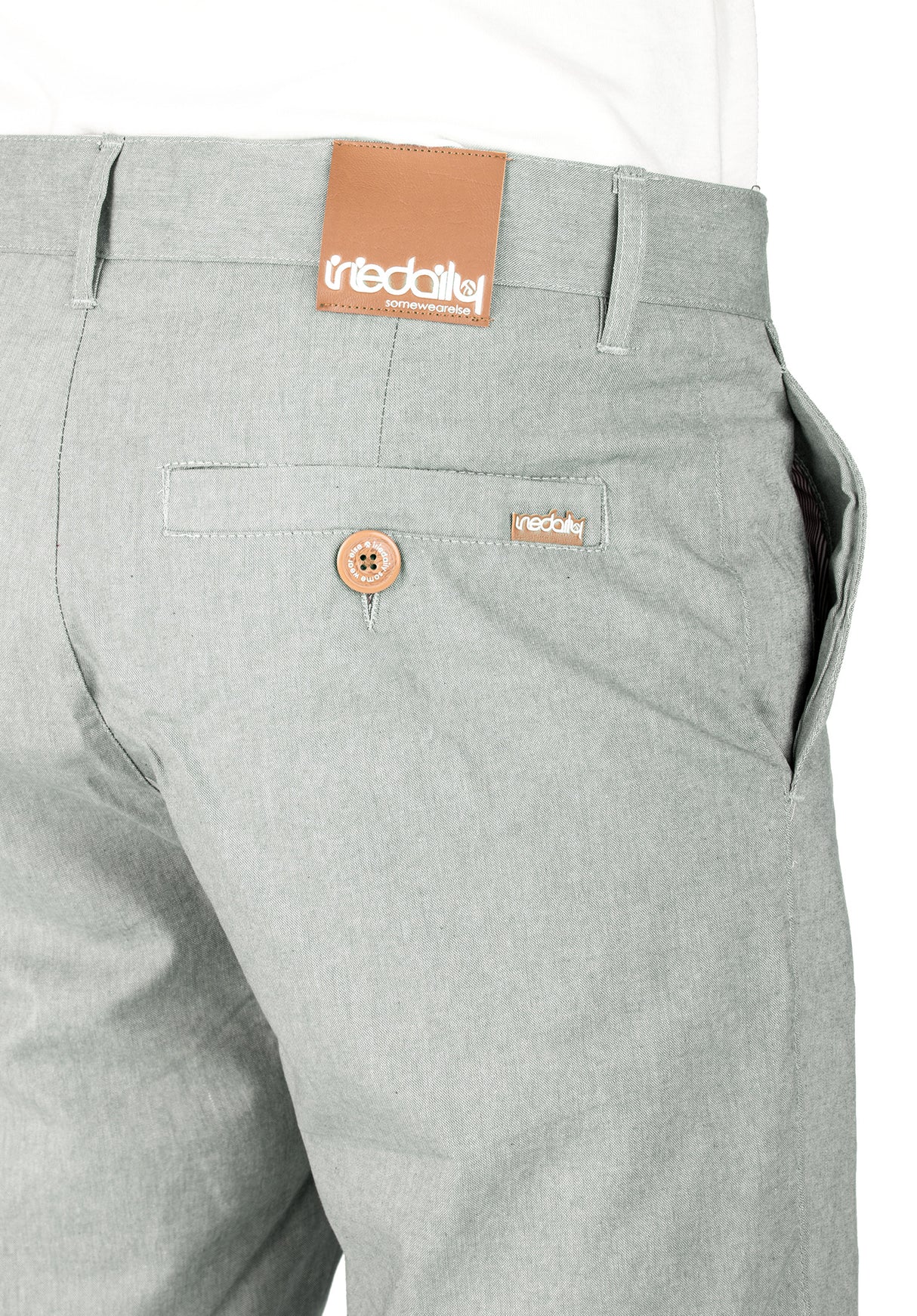 Golfer Chambray olivegrey Closeup2