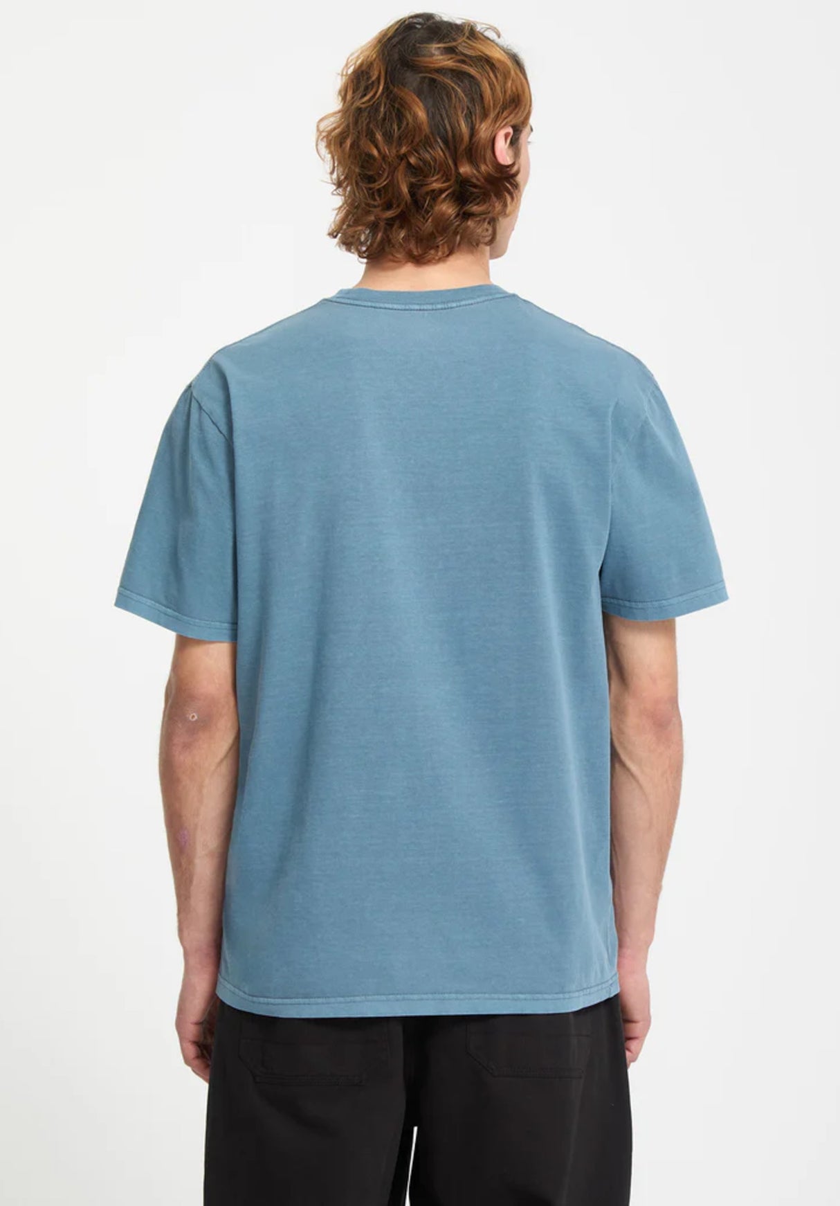 Solid Stone Emb bluewash Rueckenansicht