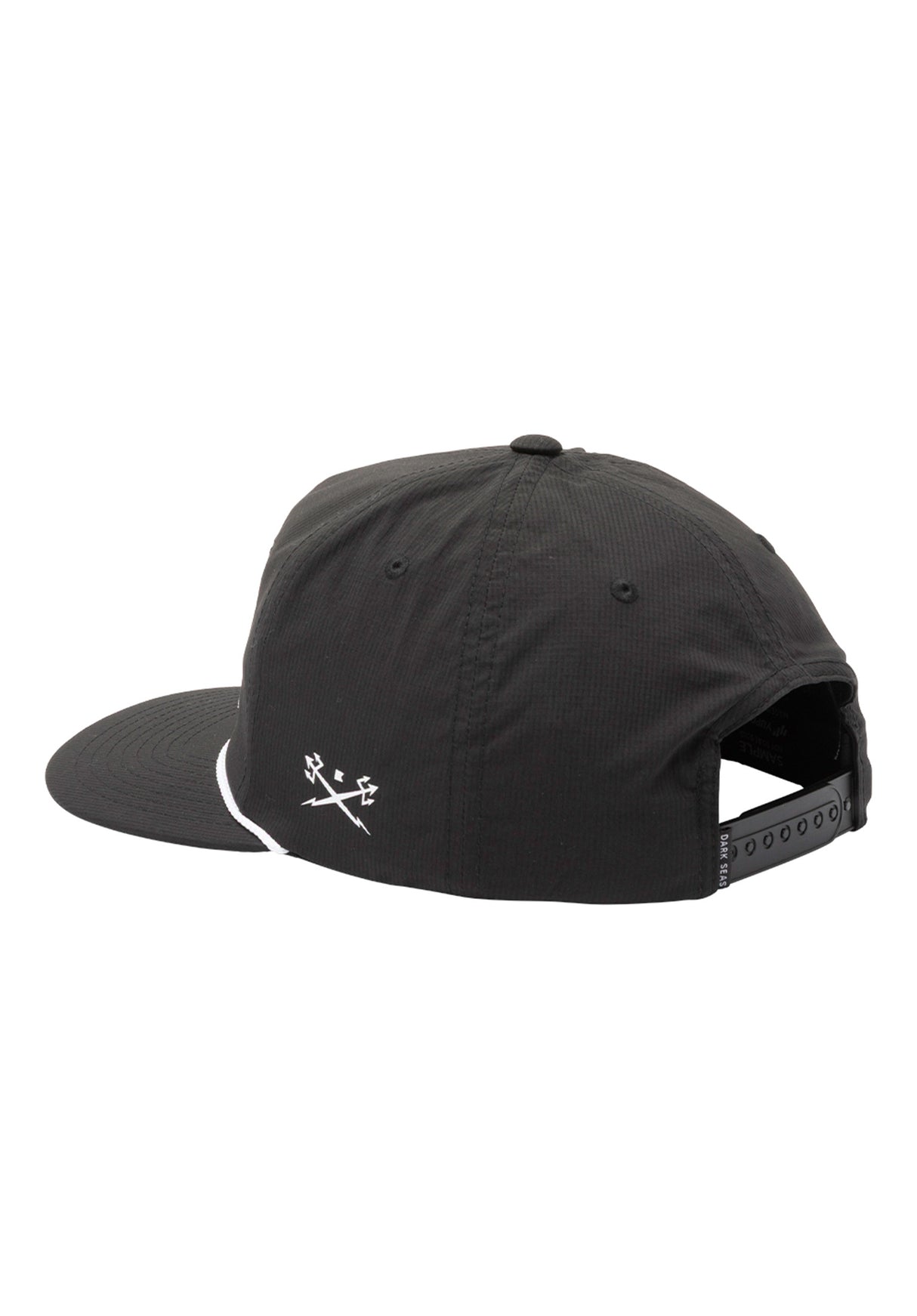 Wishin Nylon 5-Panel Unstructured Snapback black Rueckenansicht