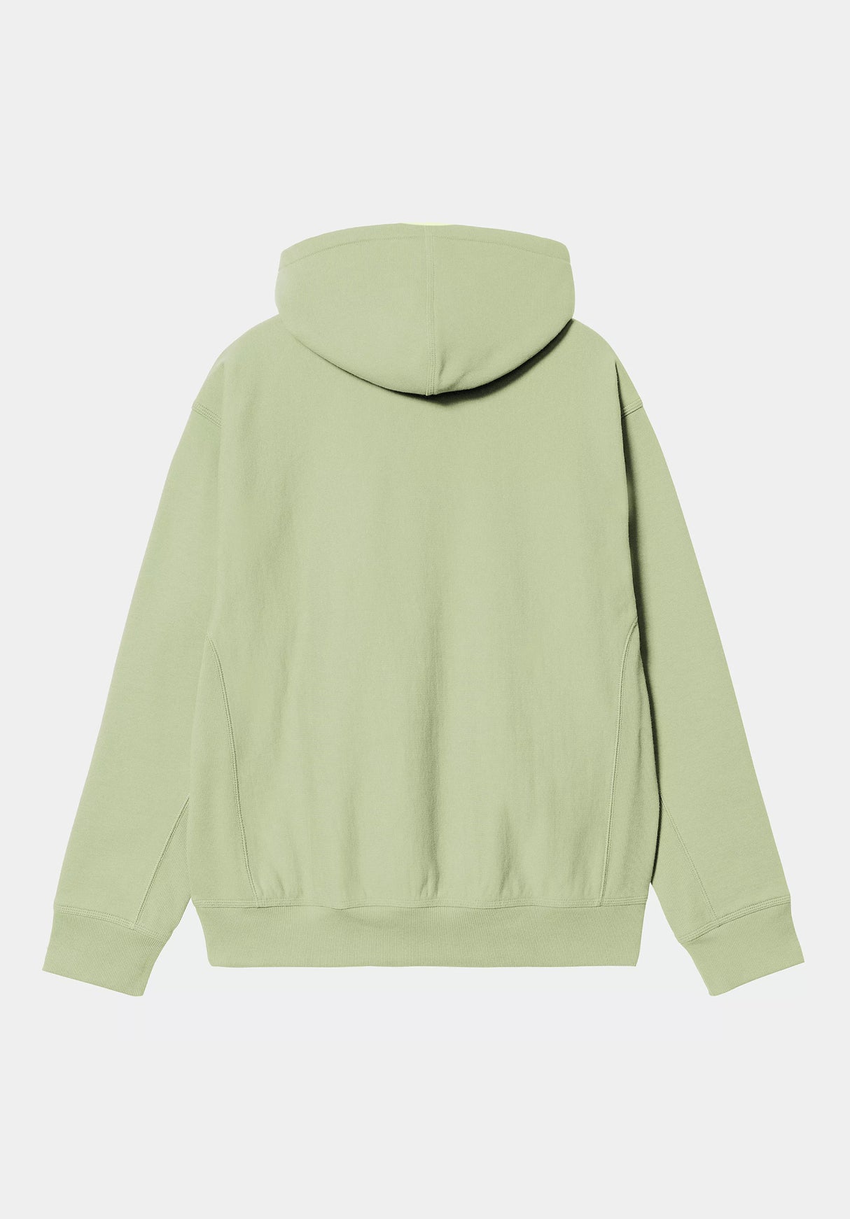 Hooded American Script paleolive Rueckenansicht