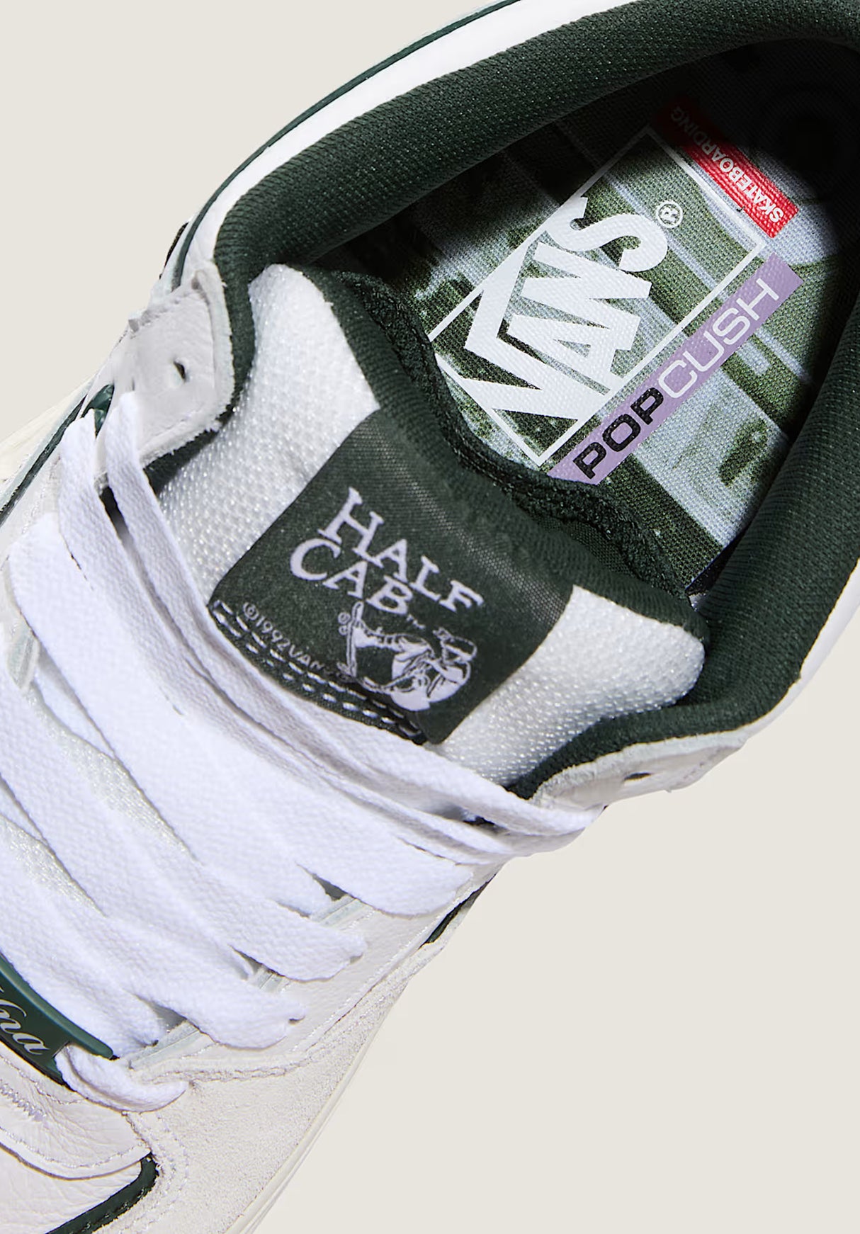 Skate Half Cab WaffleCup white-gum Seitenansicht