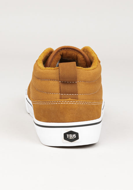 Midster goldenbrown-white Seitenansicht