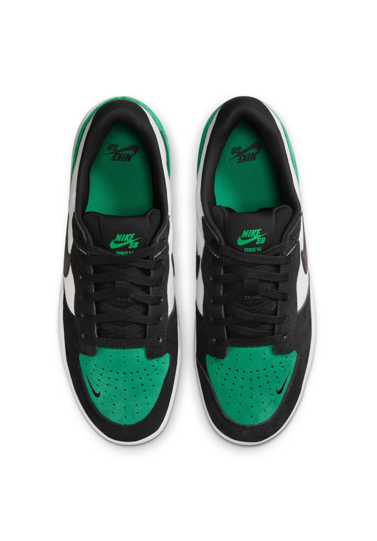 Force 58 white-black-stadiumgreen-white Closeup1