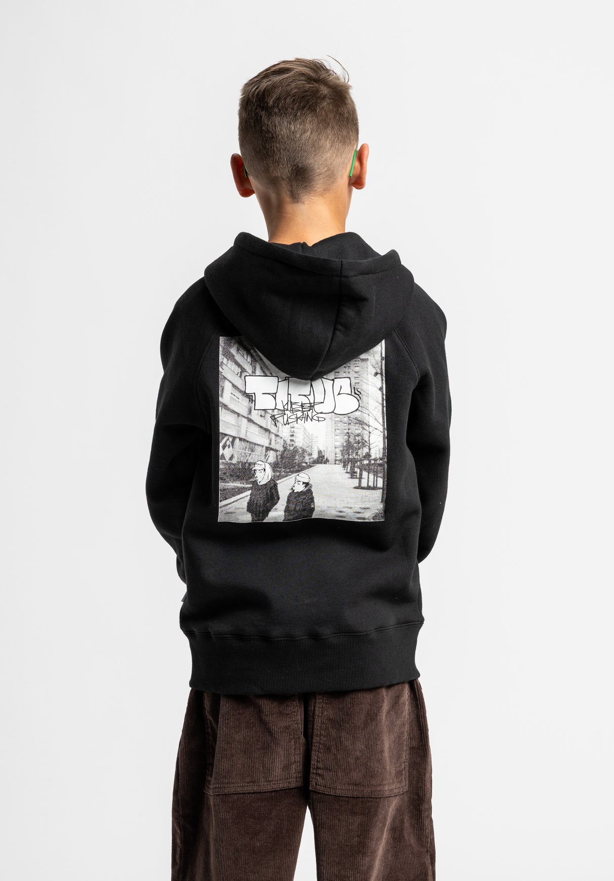 Hood Walk black Rueckenansicht