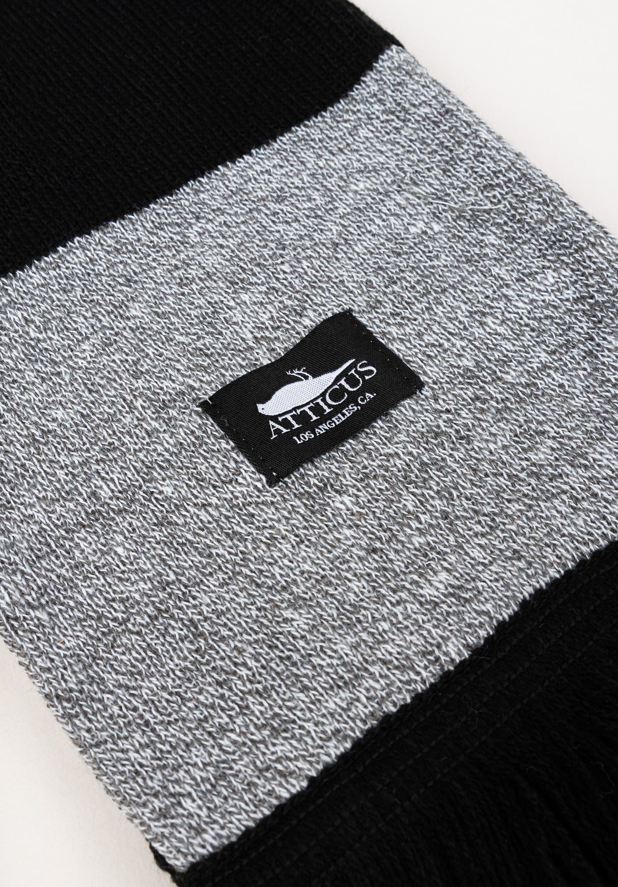 Huston black-heathergrey Rueckenansicht