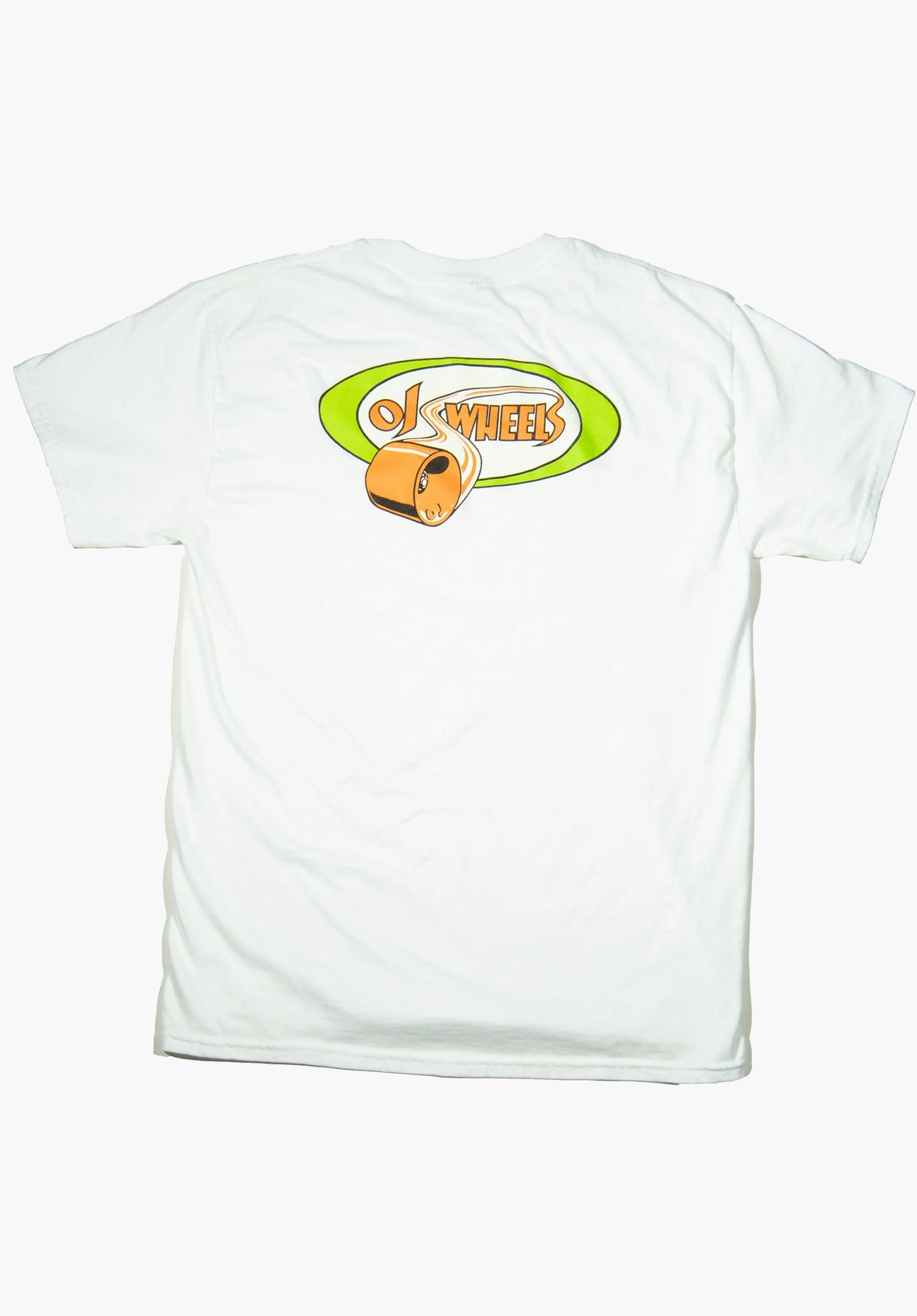 Retro Roll Team white Rueckenansicht