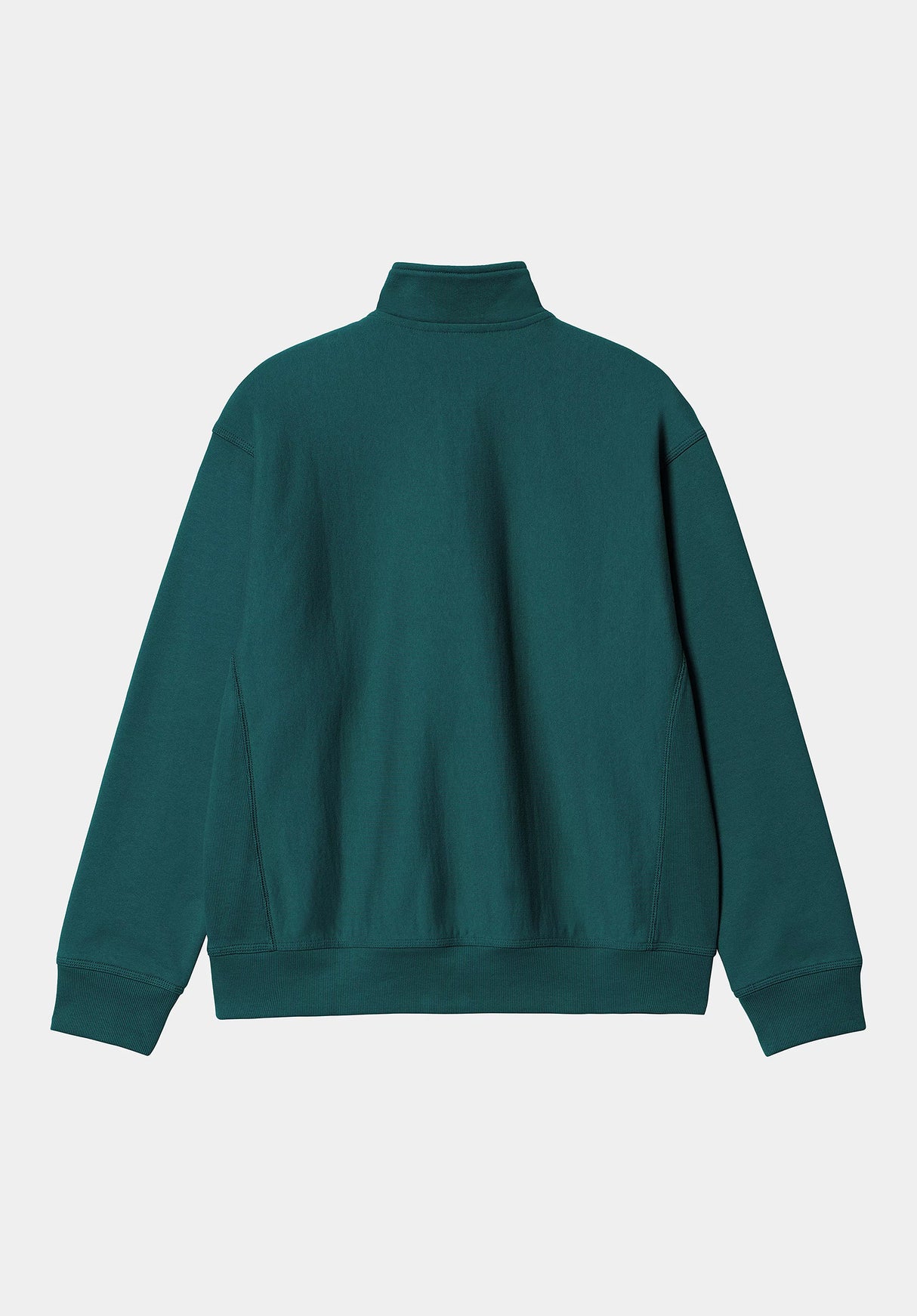 Half Zip American Script malachite Rueckenansicht