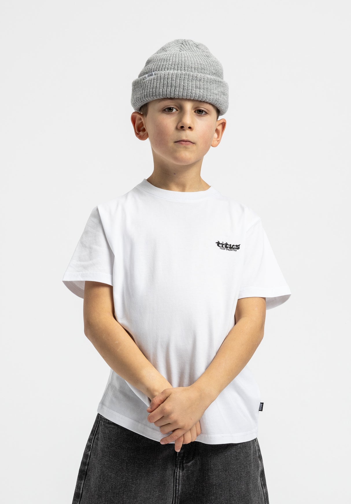 Angry Flower Kids white Closeup1