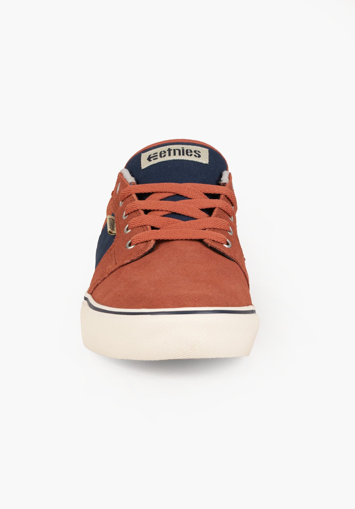 Barge LS orange-navy Rueckenansicht