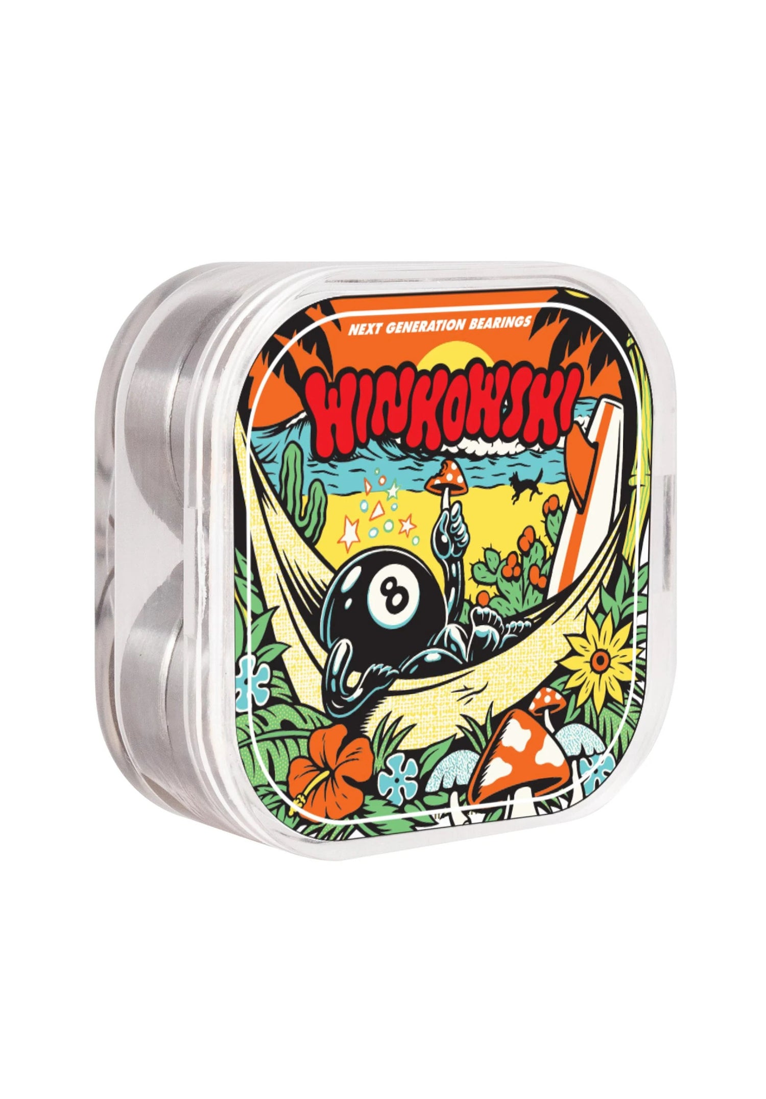 Erick Winkowski Mushroom Pro Bearing G3 white-red Vorderansicht Zoom Image