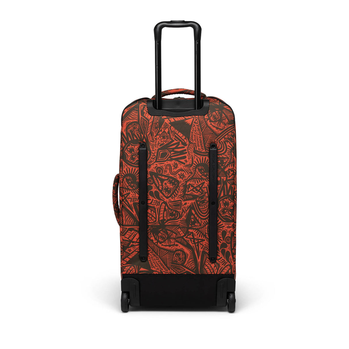 Thomas Campbell Heritage Softshell Medium Luggage TC forest night-saddle brown Rueckenansicht