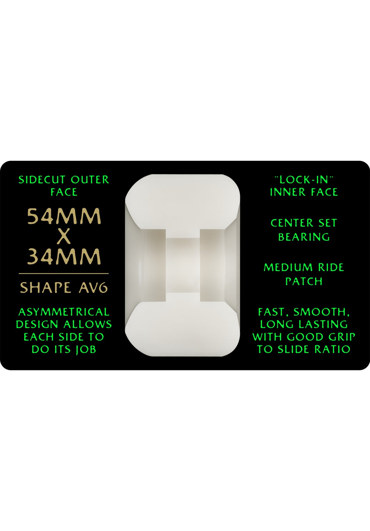 Dragons Nano Rat 88A AV6 Asymmetrical Medium Ride offwhite Rueckenansicht