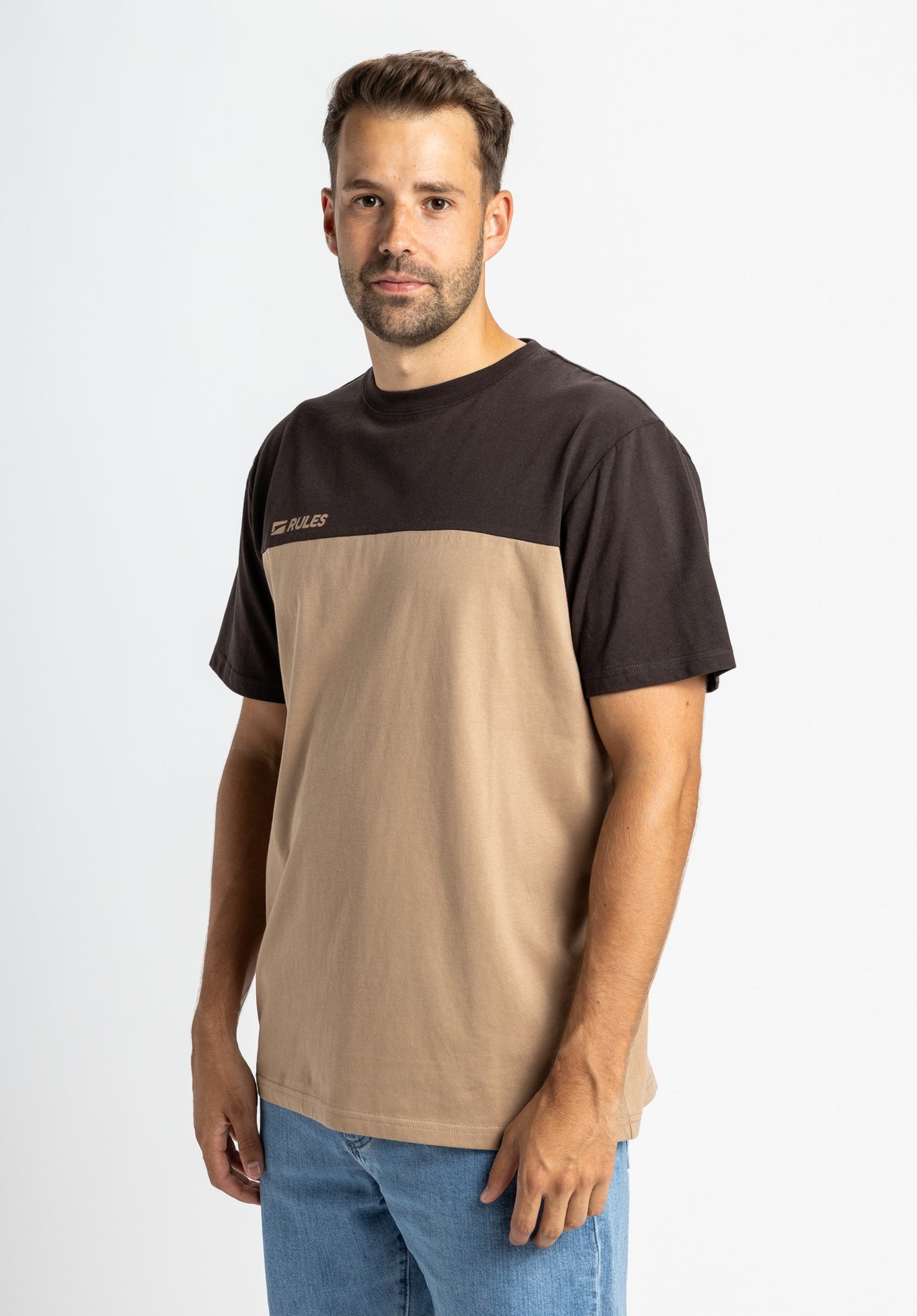 Asper taupe-darkcoffee Rueckenansicht