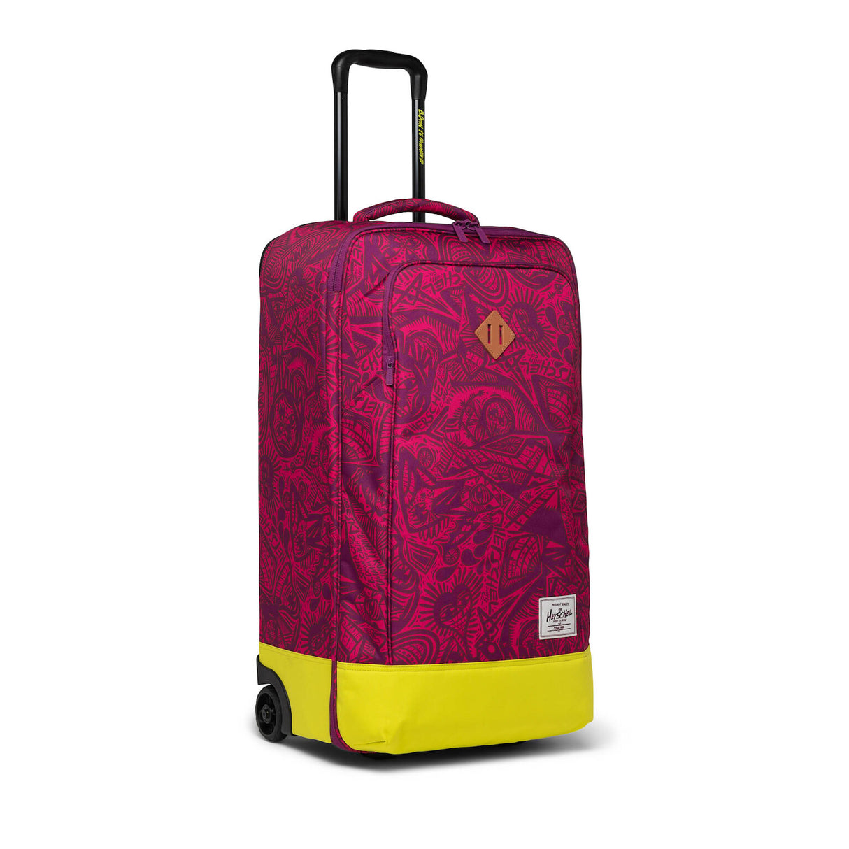 Thomas Campbell Heritage Softshell Medium Luggage TC hollyhock-evening primrose Closeup2