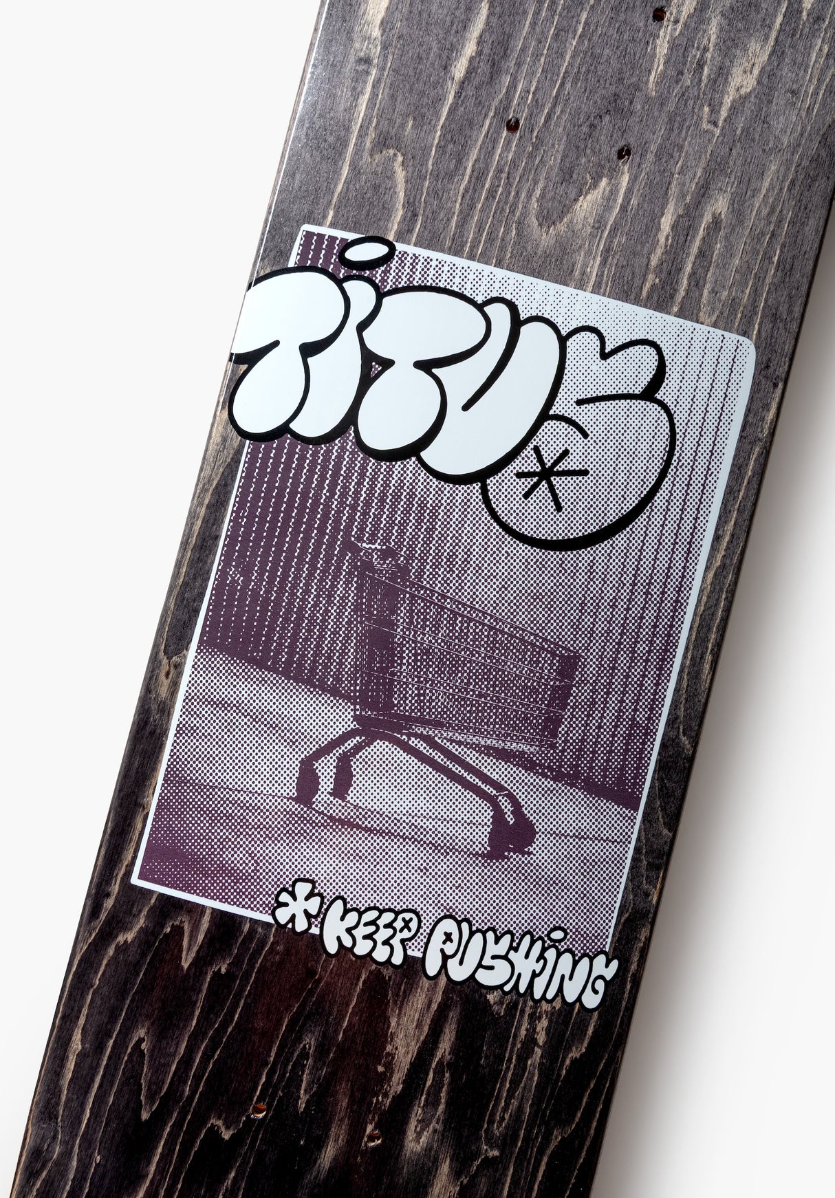 Einkaufswagen black Oberansicht