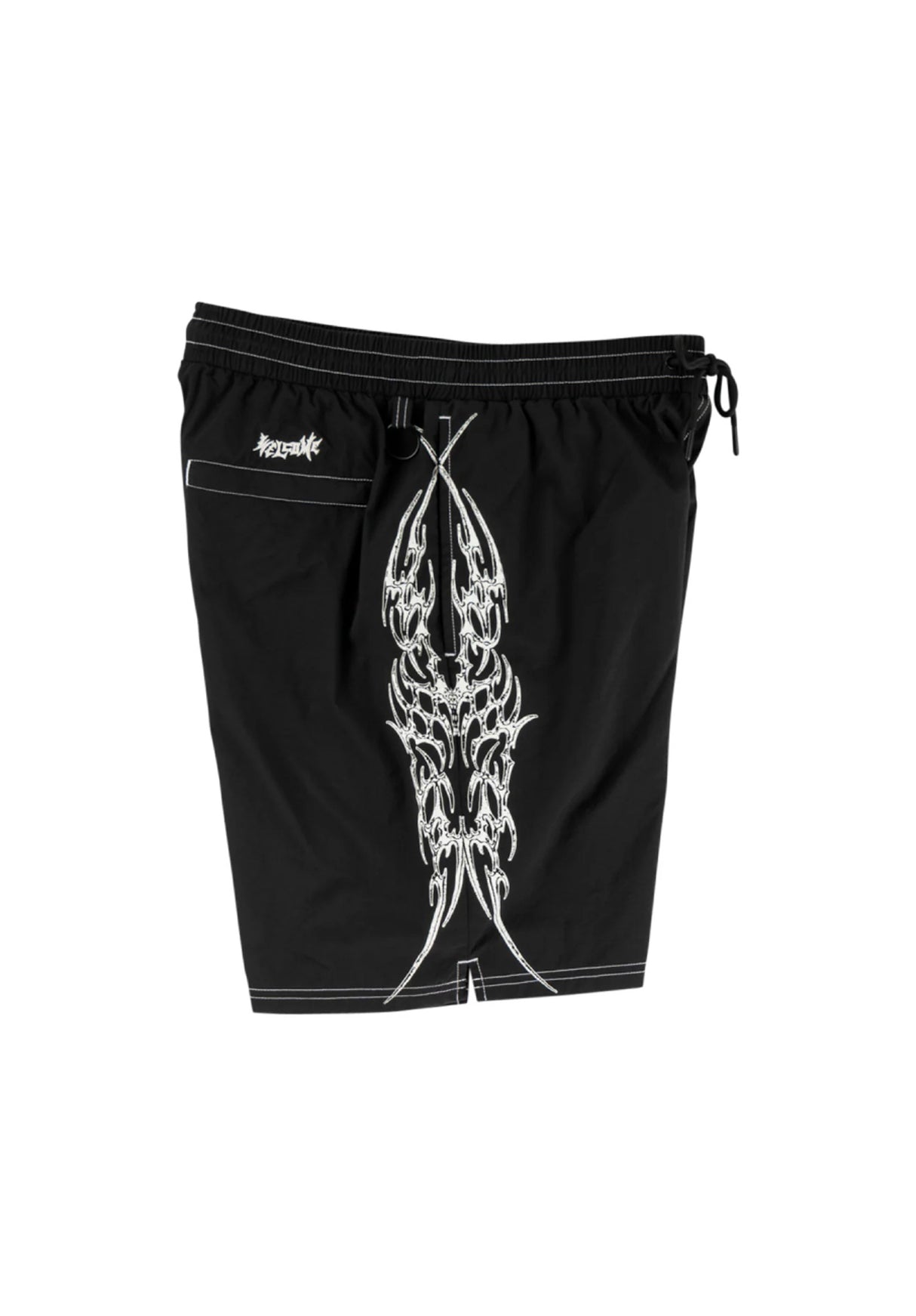 Horde Contrast-Stitch Nylon black Closeup1